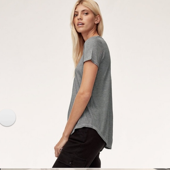 Aritzia Talula Valmere Tee ~Grey